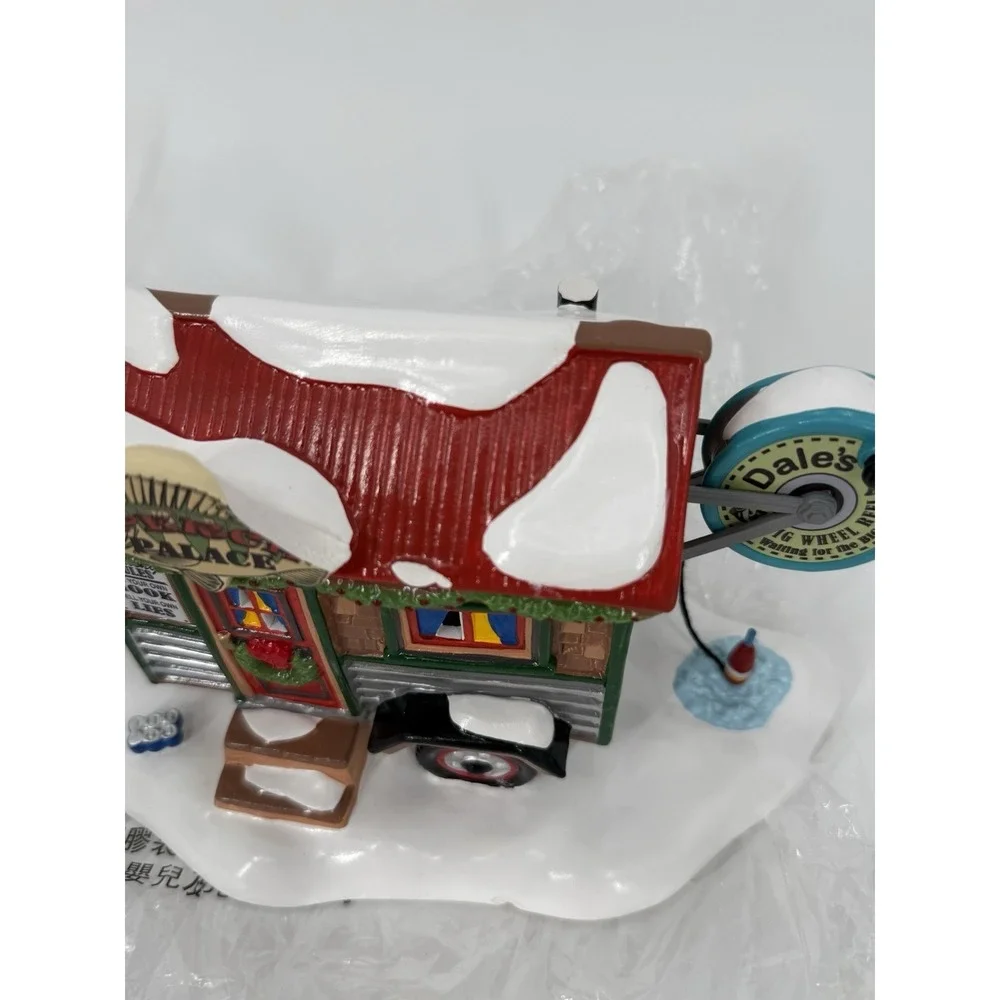 Dept 56 PERCH PALACE Snow Village FISH SHACK 6011418 BRAND NEW 2023 Defect‎ Read
